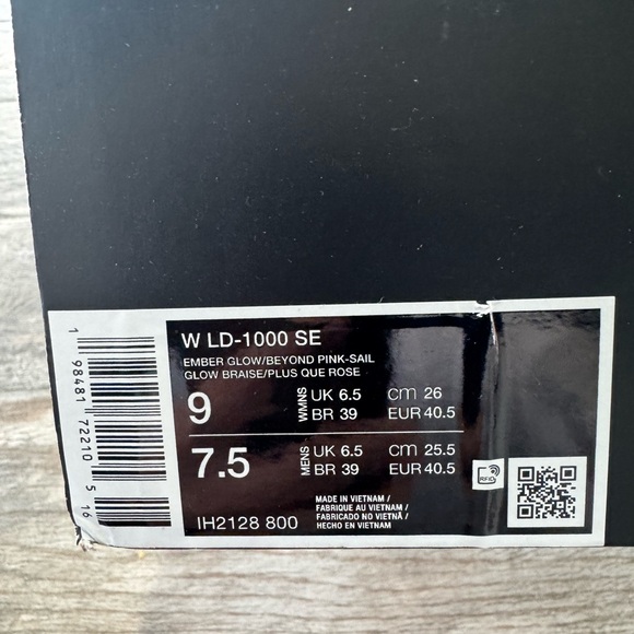 Brand New Nike LD-1000 SE “Valentine’s Day “Women's Shoes IH2128-800 - Picture 11 of 12